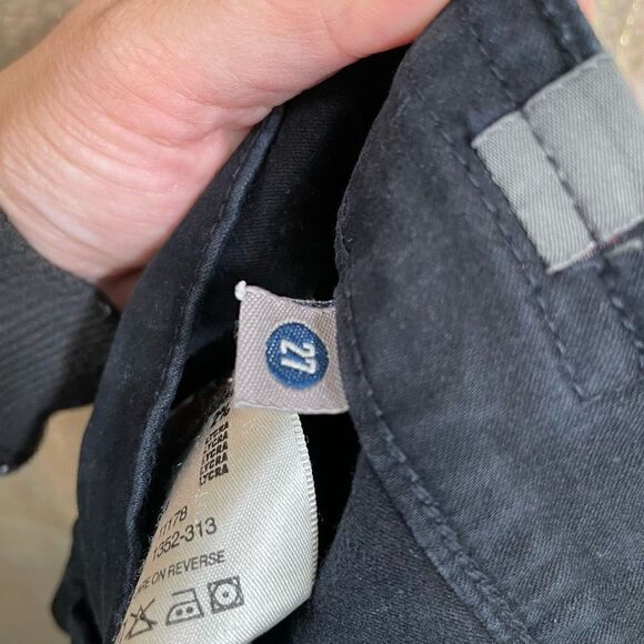 Citizens of Humanity Blue Black Skinny Jeans, Size 27 - Picture 9 of 11